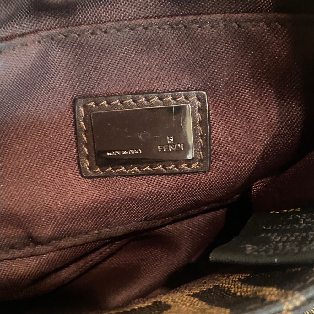 Fendi Zucca Baguette - Picture 11 of 11